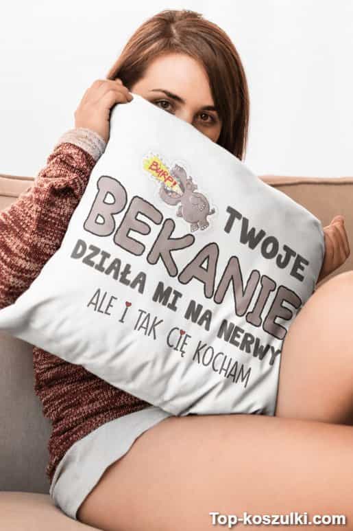 Śmieszna poduszka twoje bekanie