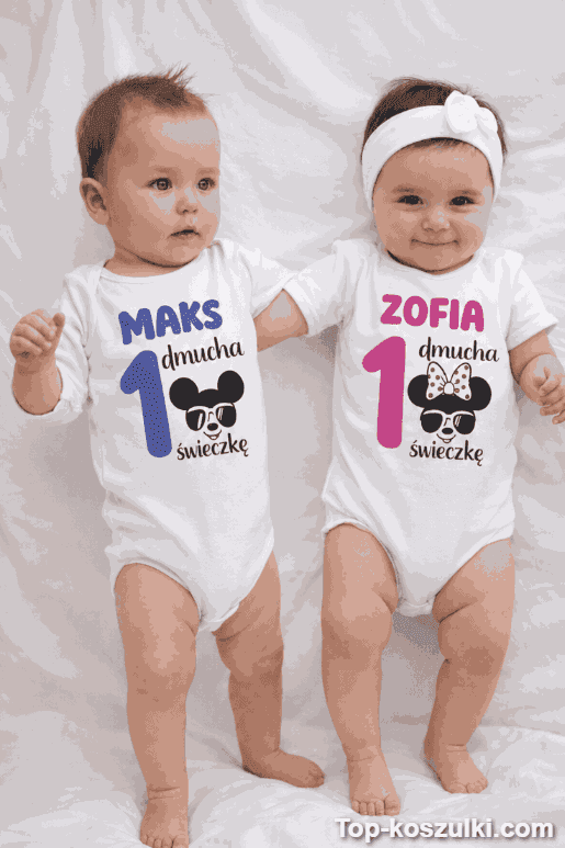 Śmieszne body dmucha świeczkę z dowolnym imieniem