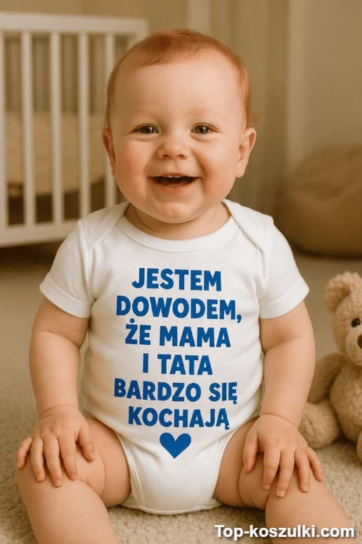 Śmieszne body mama i tata się kochają