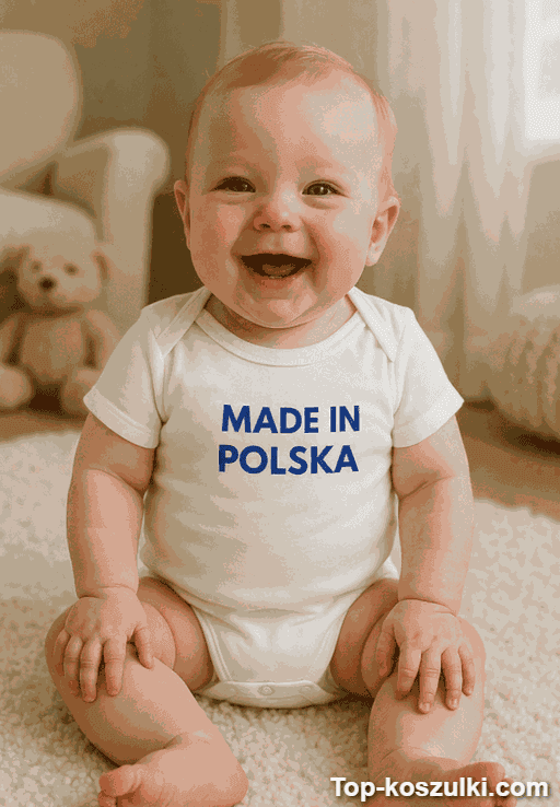 Śmieszne body niemowlęce made in Polska