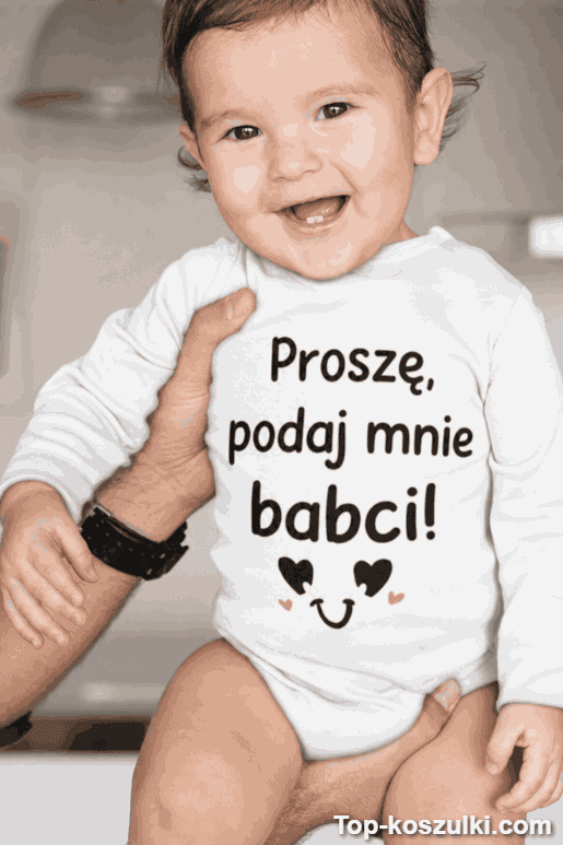 Śmieszne body podaj mnie babci z własnym imieniem