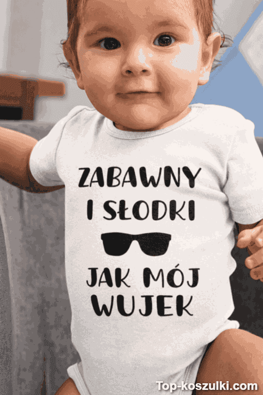 Śmieszne body słodki jak wujek
