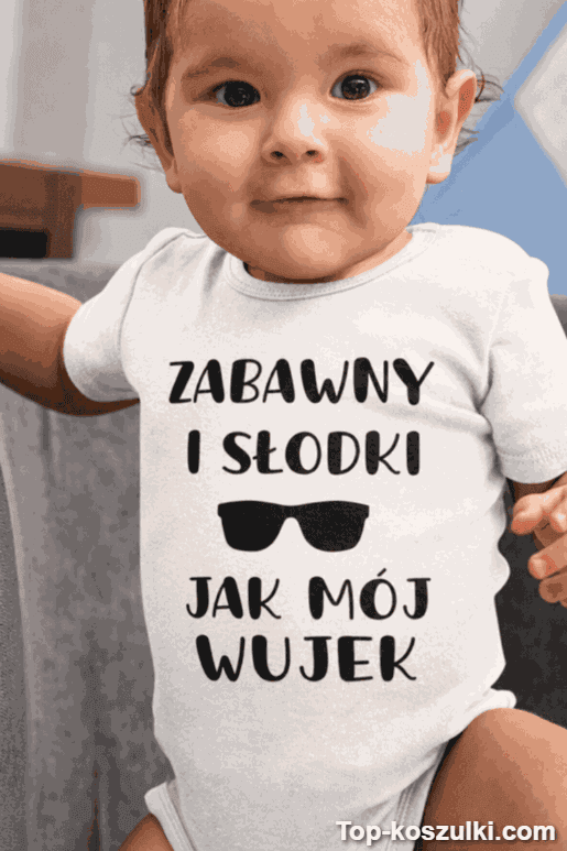 Śmieszne body słodki jak wujek