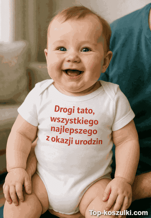 Śmieszne body wszystkiego najlepszego z dowolnym imieniem