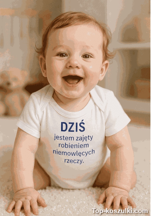 Śmieszne body niemowlęce zajęty