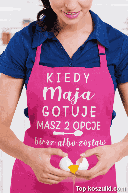 Śmieszny fartuch bierz albo zostaw z dowolnym imieniem