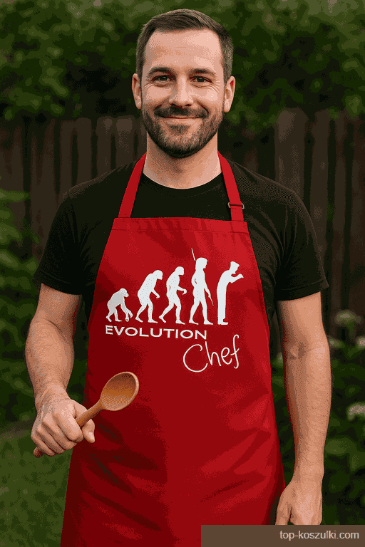 Śmieszny fartuch Evolution Chef