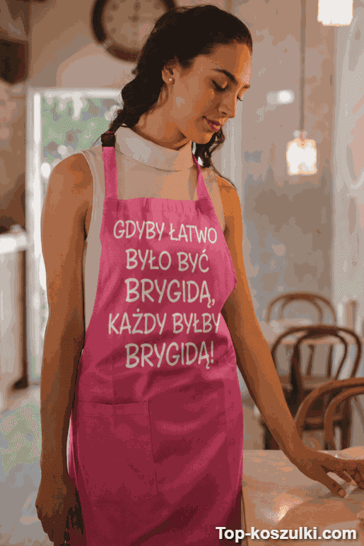 Śmieszny fartuch gdyby było łatwo z dowolnym imieniem