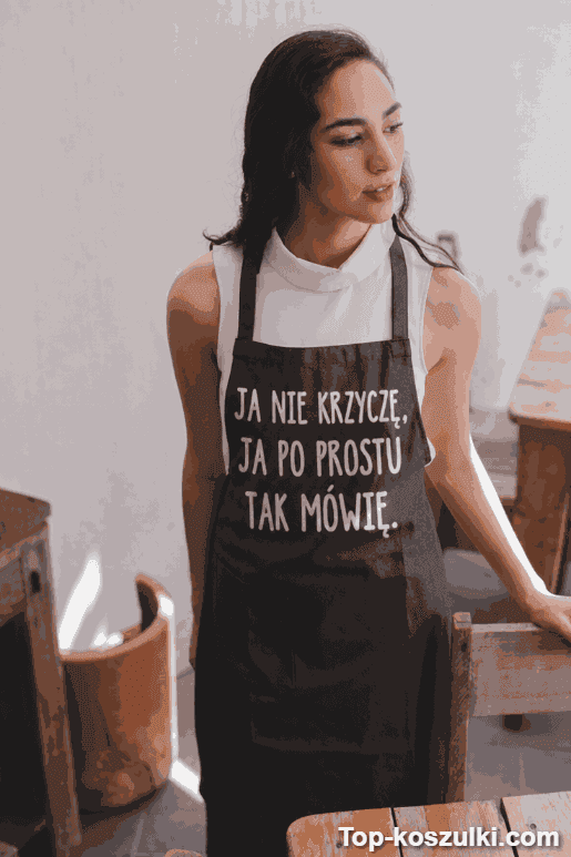 Śmieszny fartuch ja nie krzyczę