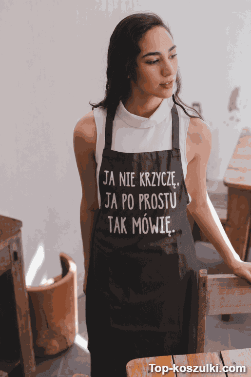 Śmieszny fartuch ja nie krzyczę