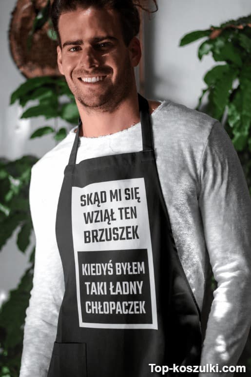 Śmieszny fartuch skąd mi ten brzuszek
