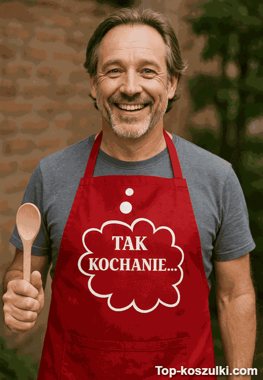 Śmieszny fartuch Tak kochanie