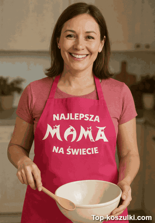 Śmieszny fartuch najlepsza na świecie z własnym napisem
