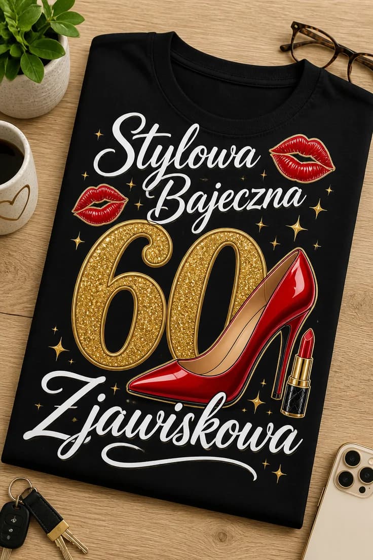 Koszulka stylowa bajeczna 60 zjawiskowa