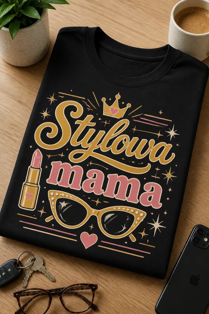 Koszulka dla mamy – Stylowa mama