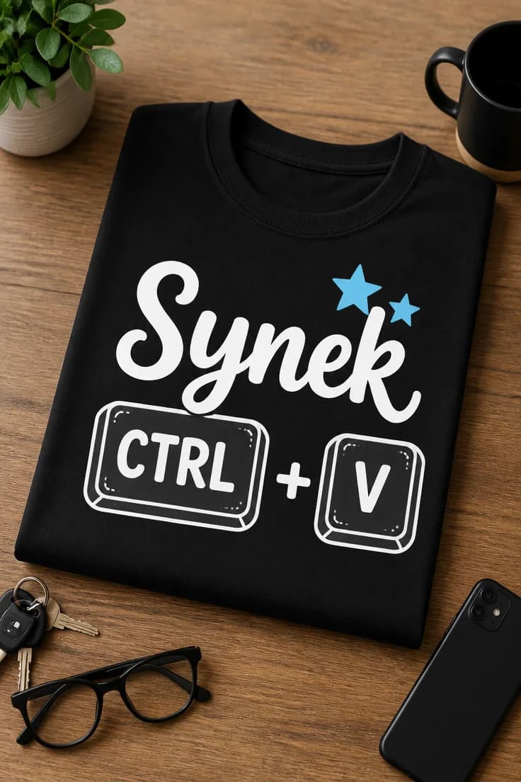 Koszulka dla synka – Synek Ctrl + V