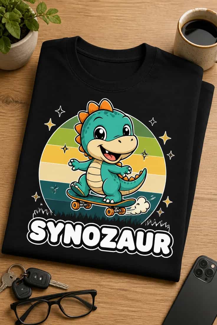 Koszulka dla syna – Synozaur