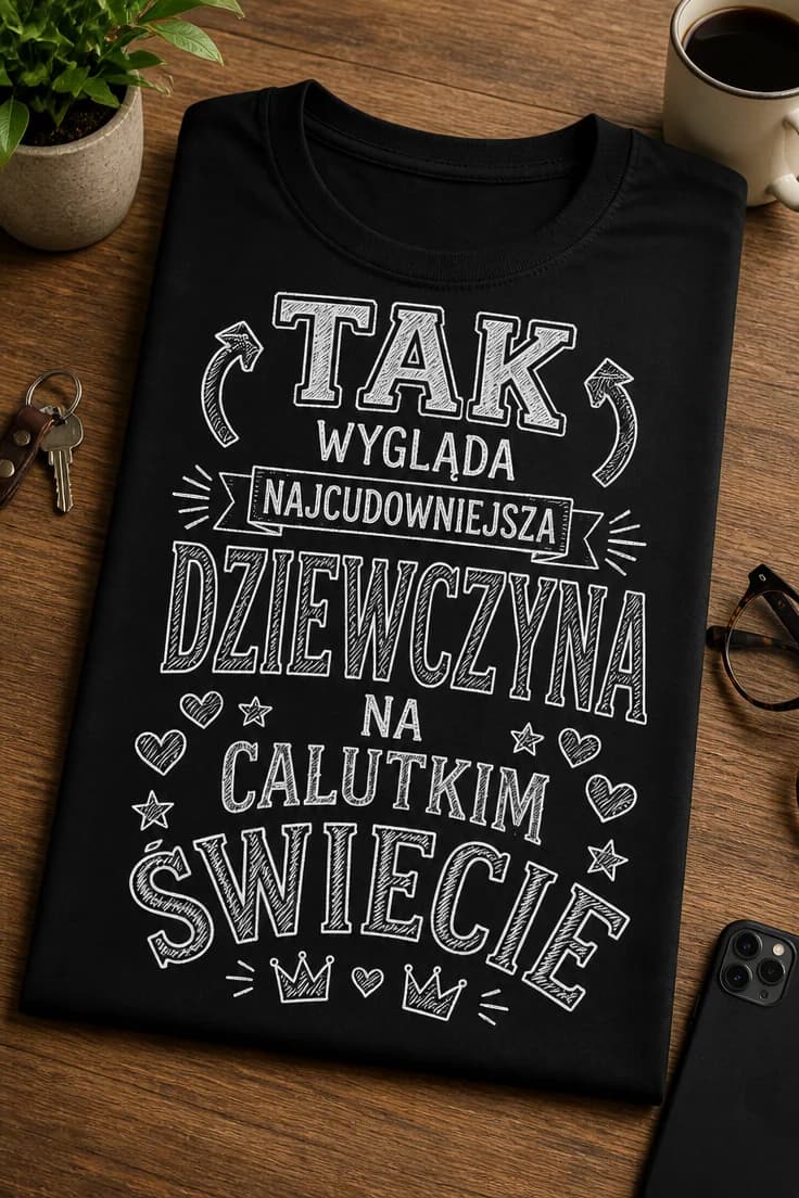 Koszulka najcudowniejsza dziewczyna na świecie