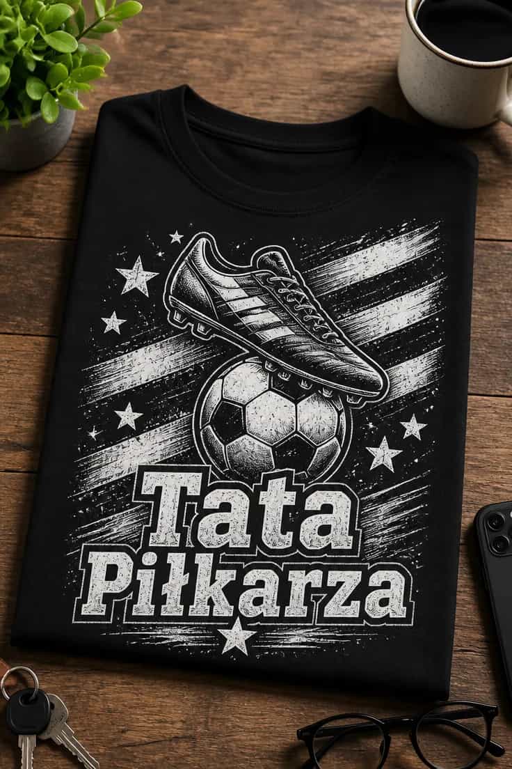 Koszulka dla taty piłkarza – Tata Piłkarza