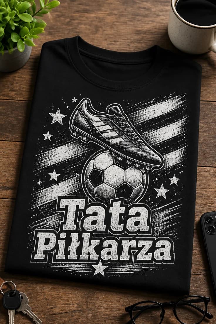 Koszulka dla taty piłkarza – Tata Piłkarza
