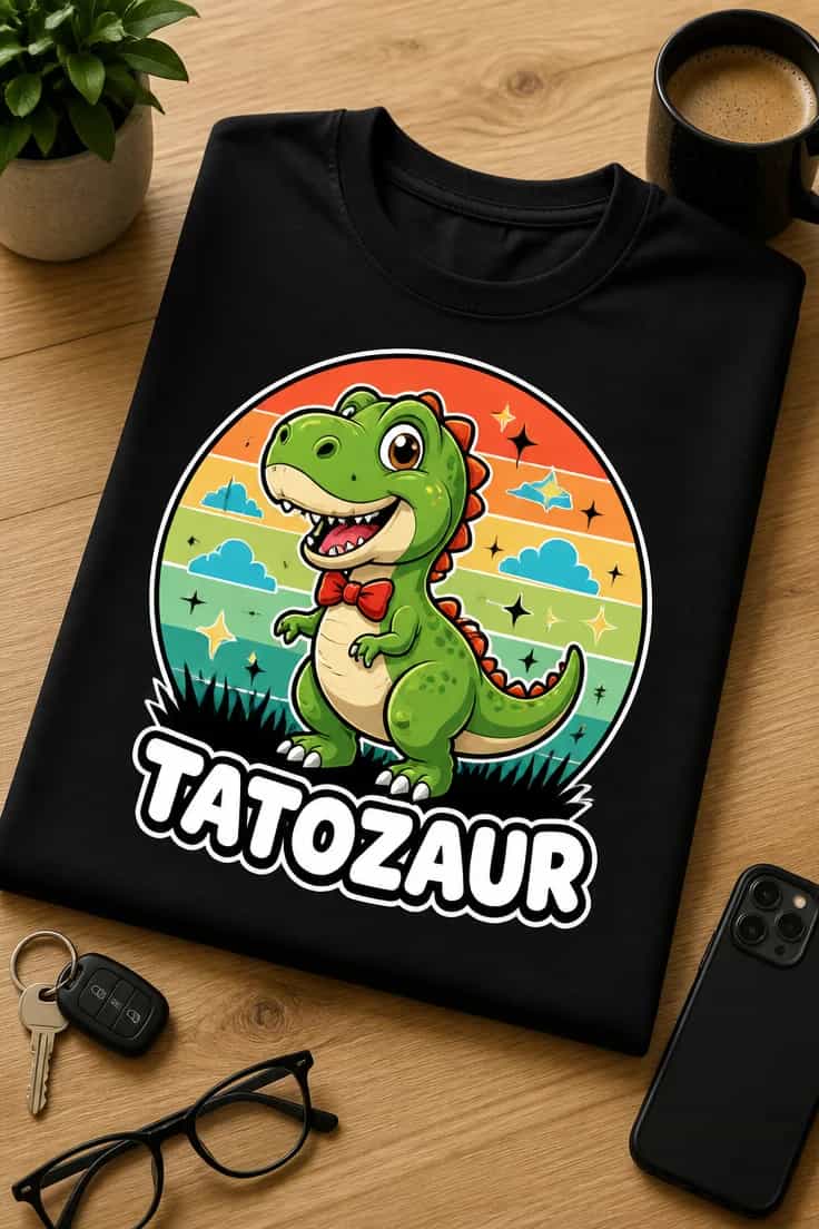 Koszulka dla taty – Tatozaur