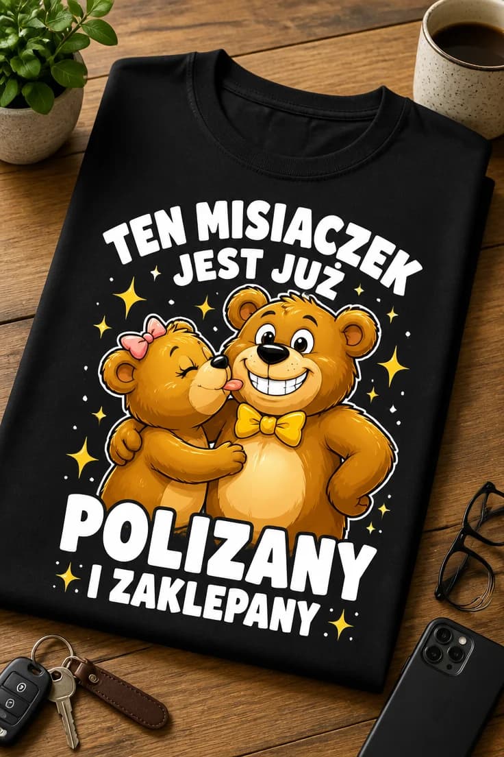 Koszulka ten misiaczek już polizany i zaklepany