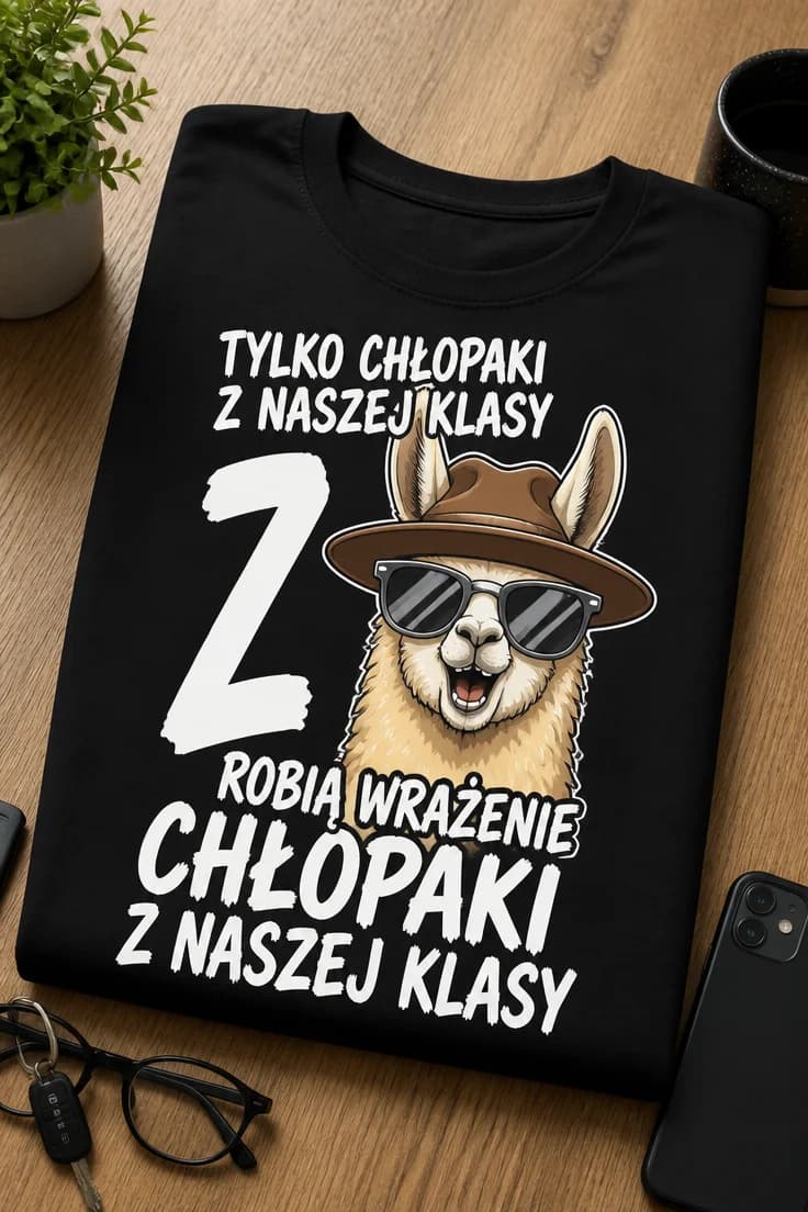 Koszulka tylko chłopaki z naszej klasy robią wrażenie