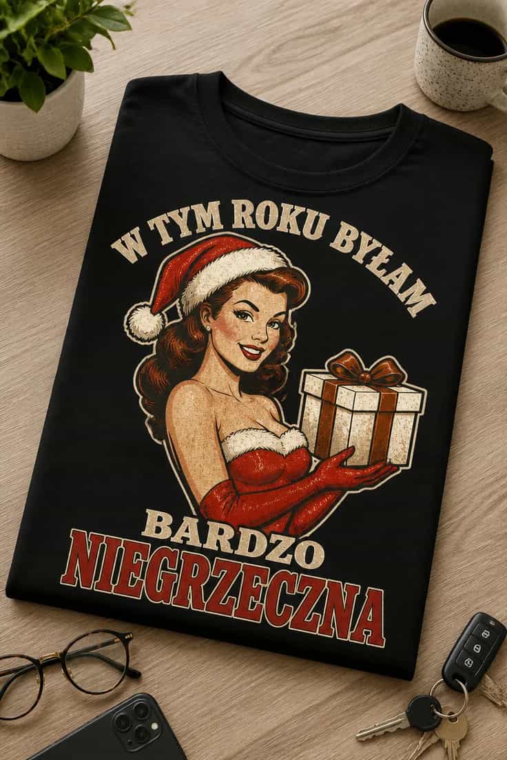 Koszulka w tym roku byłam bardzo niegrzeczna