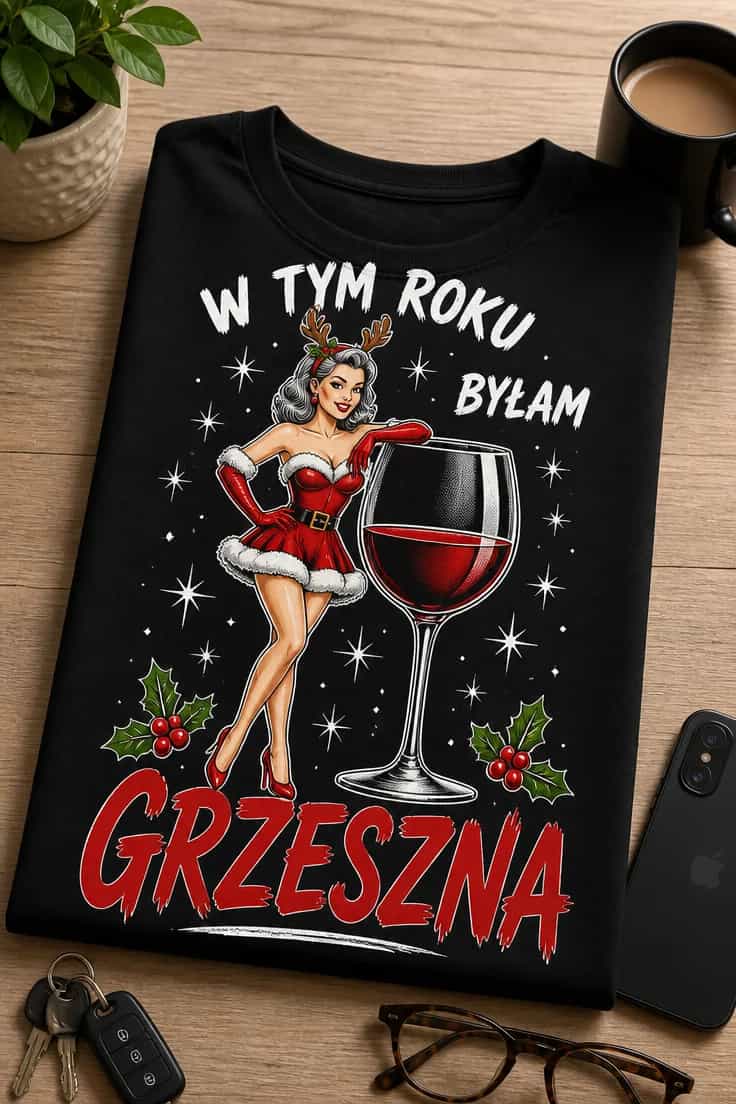 Koszulka w tym roku byłam grzeszna