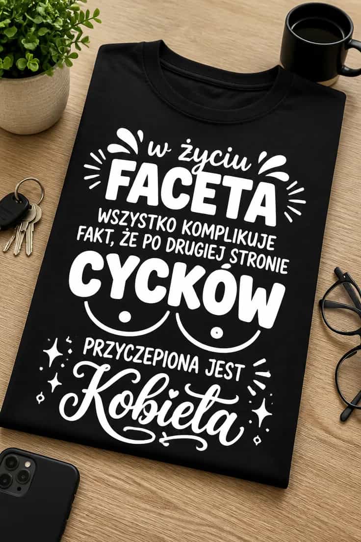 Koszulka dla faceta – cycki komplikują życie