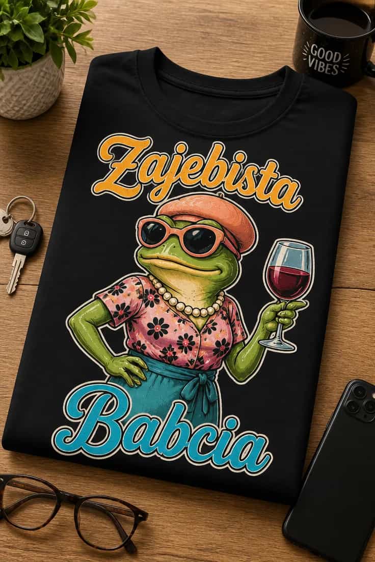 Koszulka dla babci – Zajebista Babcia 2