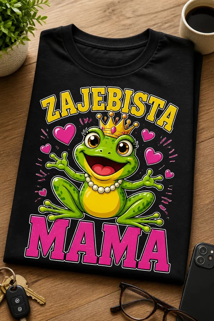 Koszulka dla mamy – Zajebista Mama 3