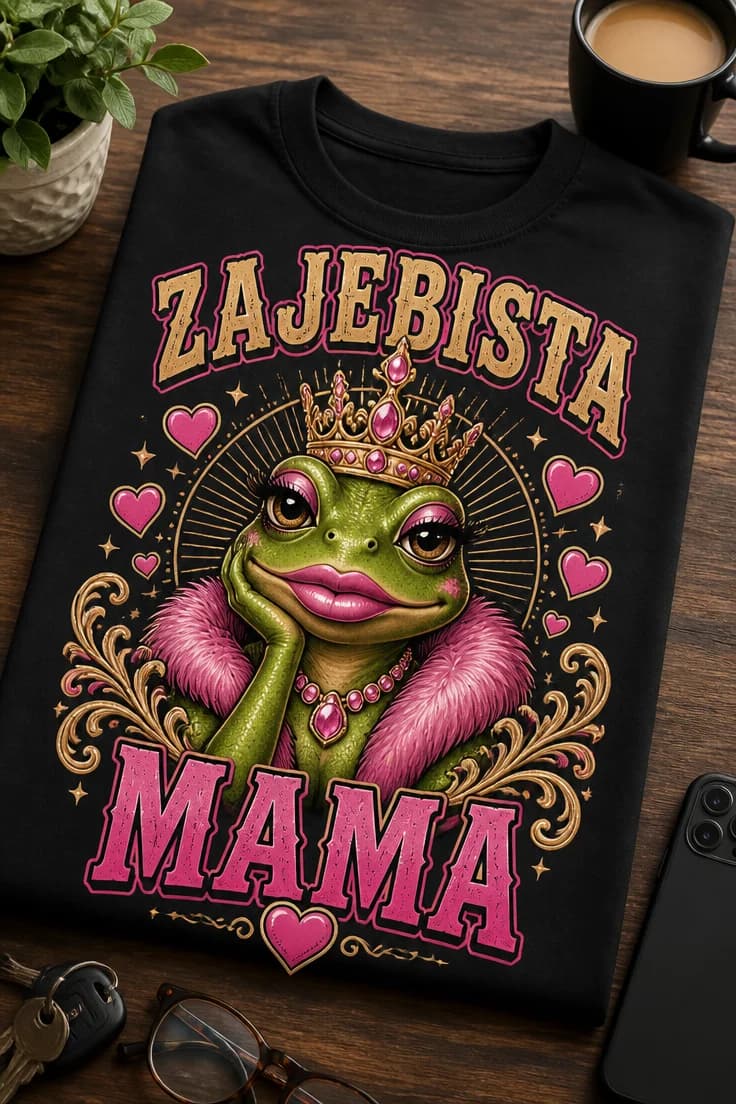 Koszulka dla mamy – Zajebista Mama