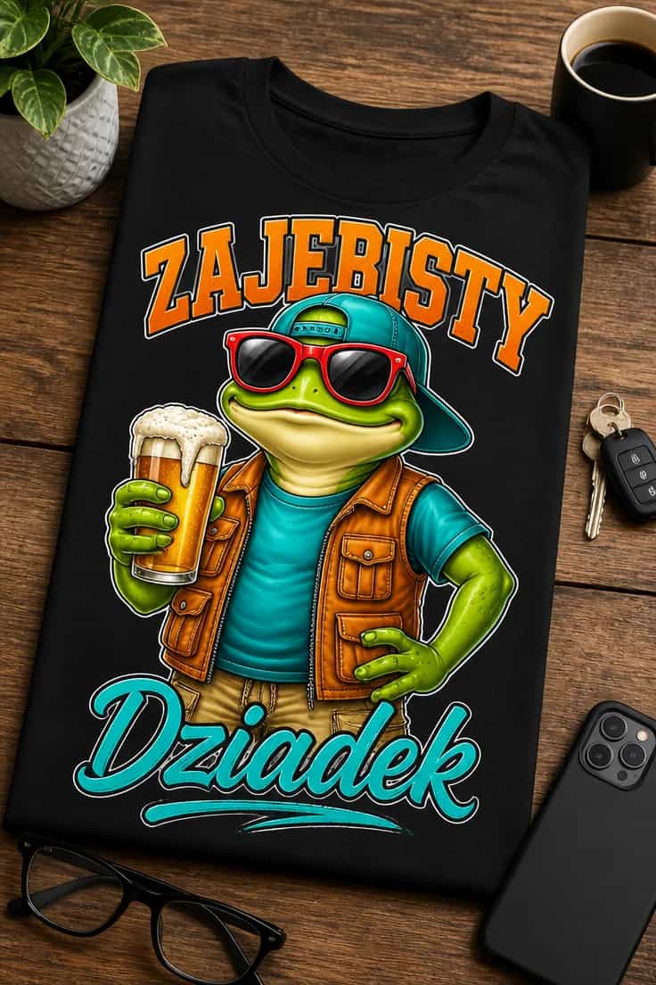 Koszulka dla dziadka – Zajebisty Dziadek