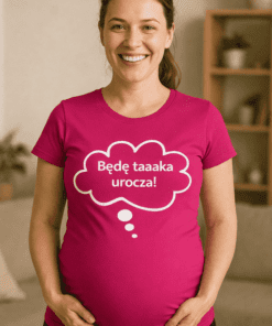 Koszulka ciążowa będę taka urocza
