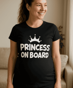 Koszulka ciążowa princess on board