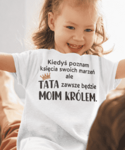 Koszulka dziecięca książę moich marzeń