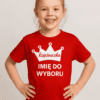 Koszulka dziecięca księżniczka z imieniem