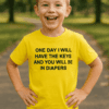 Koszulka dziecięca one day I will have keys