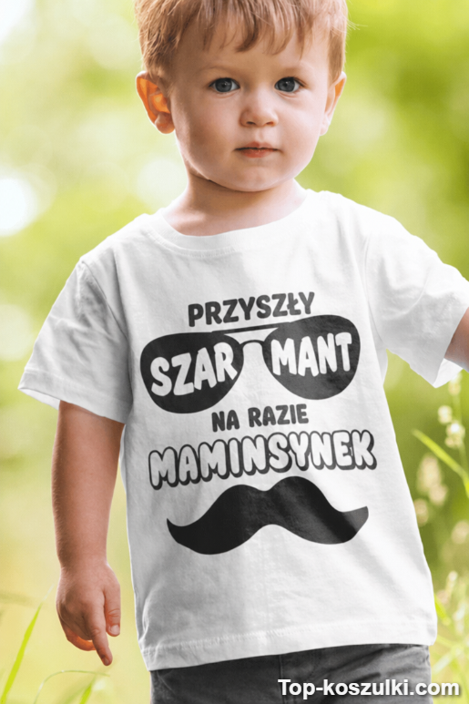 Koszulka dziecięca przyszły szarmant maminsynek