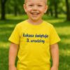 Koszulka dziecięca świętuje urodziny z imieniem