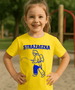 Koszulka dziecięca strażaczka