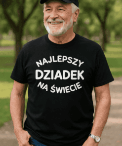 Koszulka na prezent najlepszy dziadek na świecie