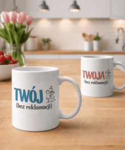 Kubki dla par twój twoja bez reklamacji