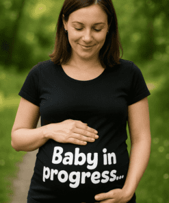 Śmieszna koszulka Baby in progress