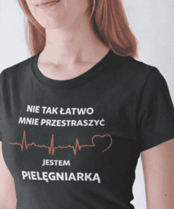 Śmieszna koszulka pielęgniarka