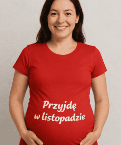 Śmieszna koszulka przyjdę w listopadzie