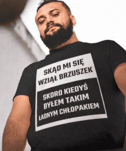 Śmieszna koszulka skąd mi się wziął brzuszek