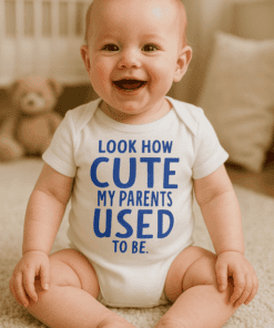 Śmieszne body niemowlęce Cute Parents