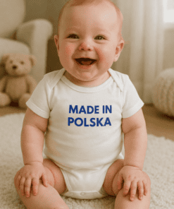 Śmieszne body niemowlęce made in Polska